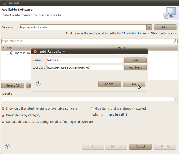 addRepository Add Repository